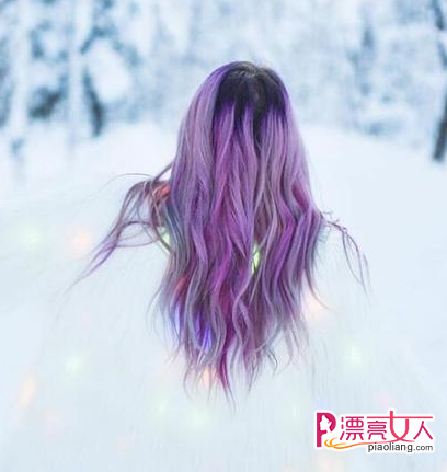2018超好看的紫色发色 一定要试一试(图6)