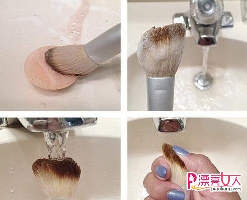 你会清洁化妆刷吗 正确清洁化妆刷的方法(图3)