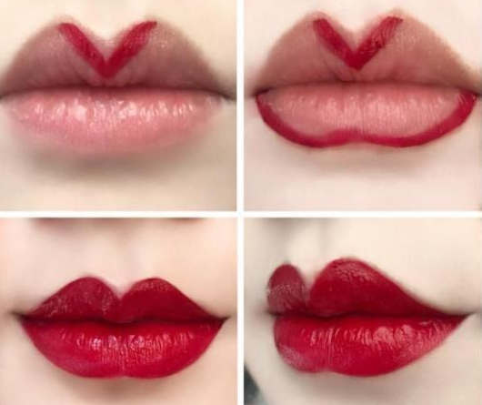 什么样的唇形涂口红比较好看？常见唇形大致分五种(图2)