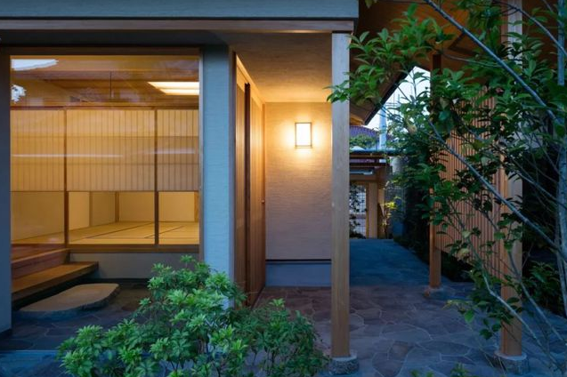 日式小庭院设计，日式简约风格装修(图4)