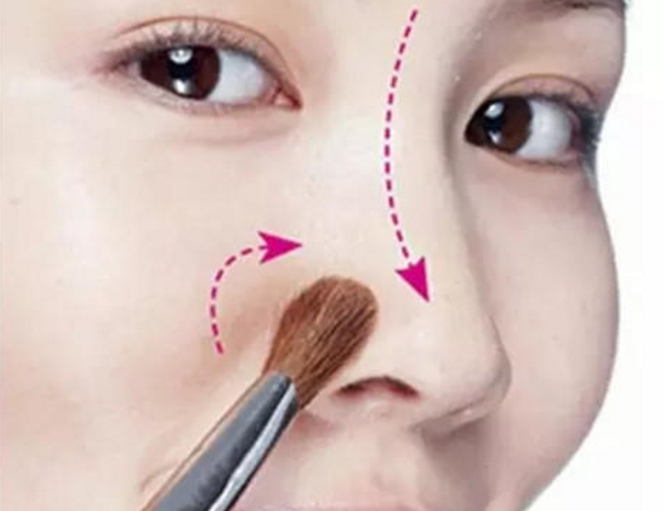 鼻子怎么化妆变高挺？教你告别塌鼻子拥有美人鼻(图3)