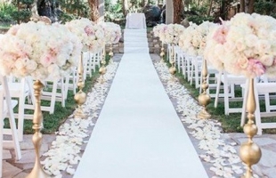 婚礼地毯怎么选 这些地毯比红毯美多了
