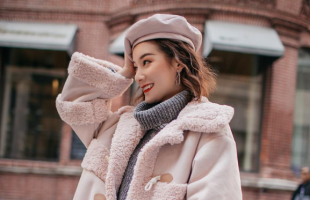 羊羔毛外套温暖你的冬天，来看看羊羔毛的时尚穿搭！